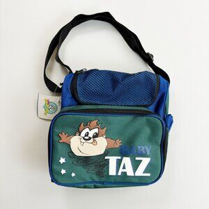 BABY LOONEY TUNES Taz Lunch Tote Cooler Bag NWT Vintage 1999 Beach School